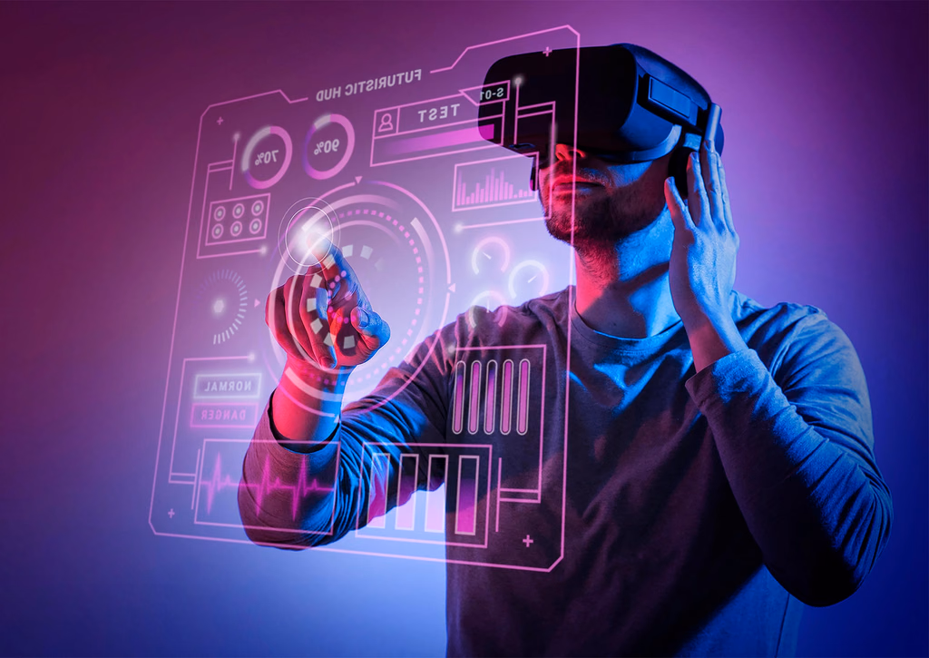 SR18 Gaming | Online Gaming Platform | UAE · India | Est. 2026 SR18 Gaming setup online gaming arena with neon-lit workstations built for real-money skill gaming across UAE and India.